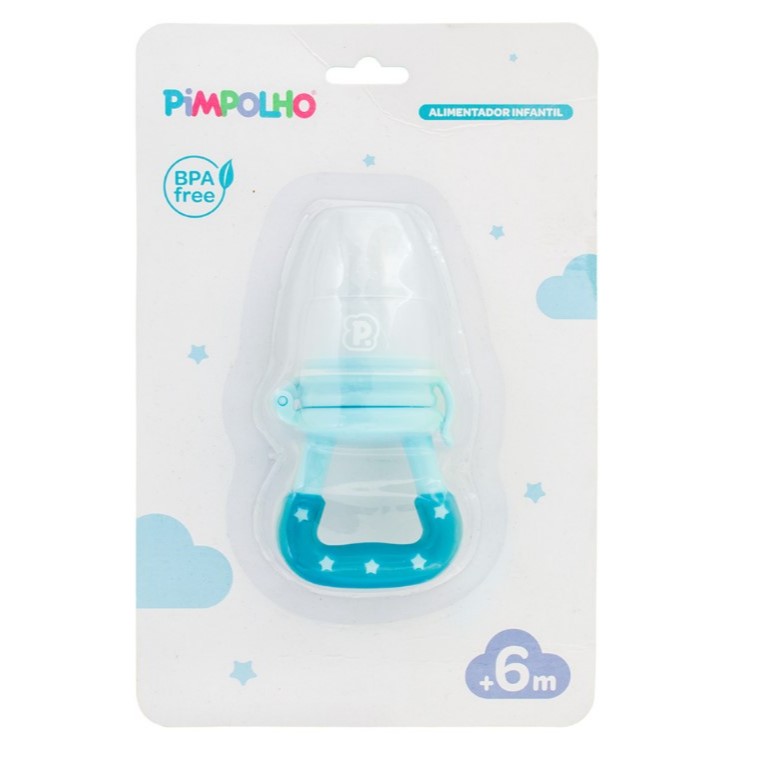 Alimentador Infantil Bebê de Silicone 6 Meses Pimpolho