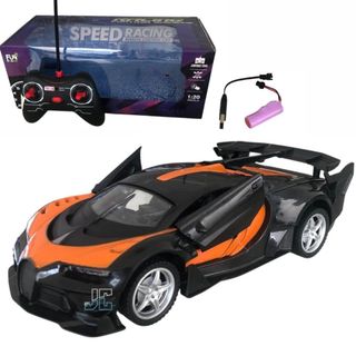 Carrinho Controle Remoto Abre Portas Recarregavel Modelo Esportivo Asa Borboleta