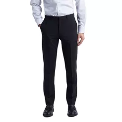 Calça Social Slim Com Elastano de Luxo Alfaiataria Premium Alta Performance
