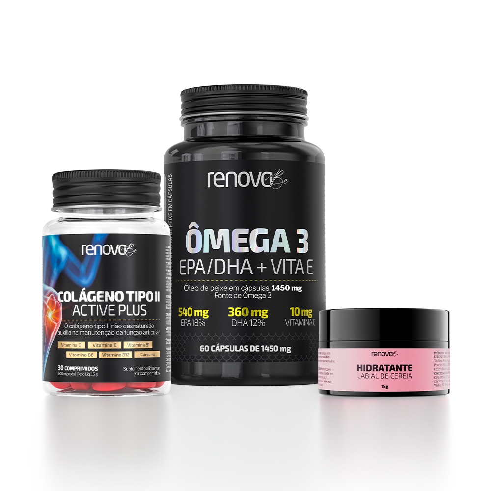 Ômega 3 EPA/DHA + Colágeno Tipo 2 - Renova Be em Oferta na Shopee