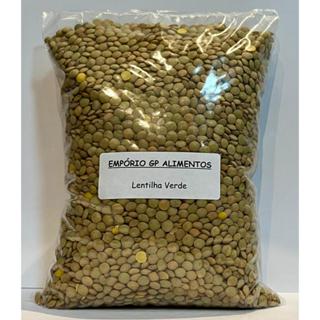 Lentilha Canadense Verde - 1kg em Oferta na Shopee