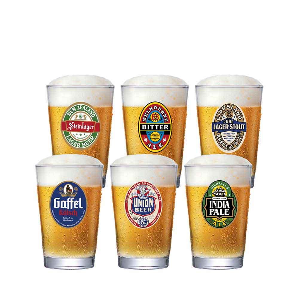 Jogo Copo de Vidro Caldereta Para Cerveja 6 Peças, Multiuso 350ml - Ruvolo em Oferta na Shopee