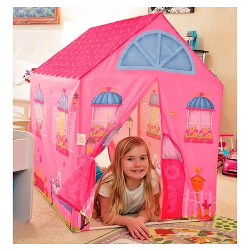 Barraca Minha Casinha Tenda Toca Cabana Infantil Menina Rosa