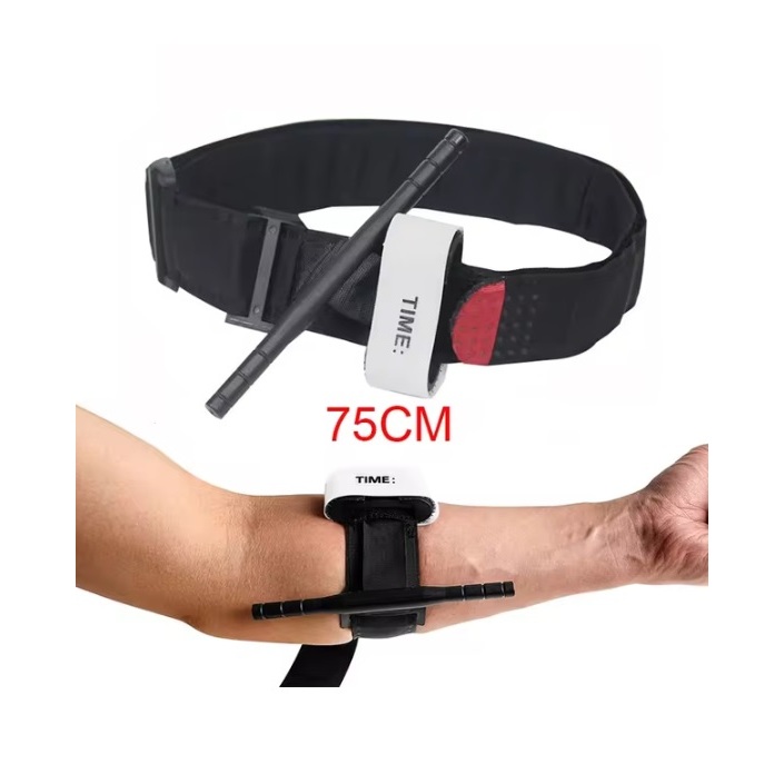 Torniquete tático,  emergência, primeiros socorros, equipamento de acampamento, Equipamento de TREINO