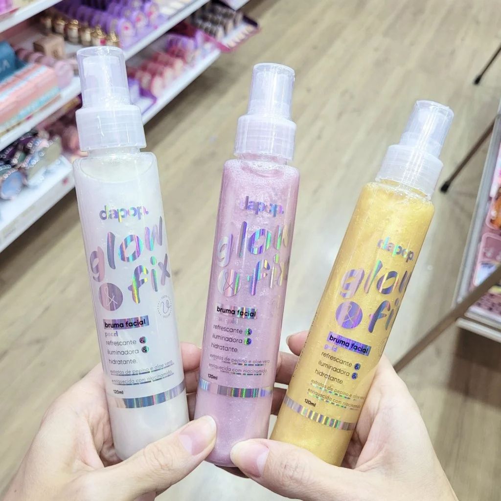 Bruma Facial Glow e Fix - Dapop Bruma Facial Glow e Fix - Dapop