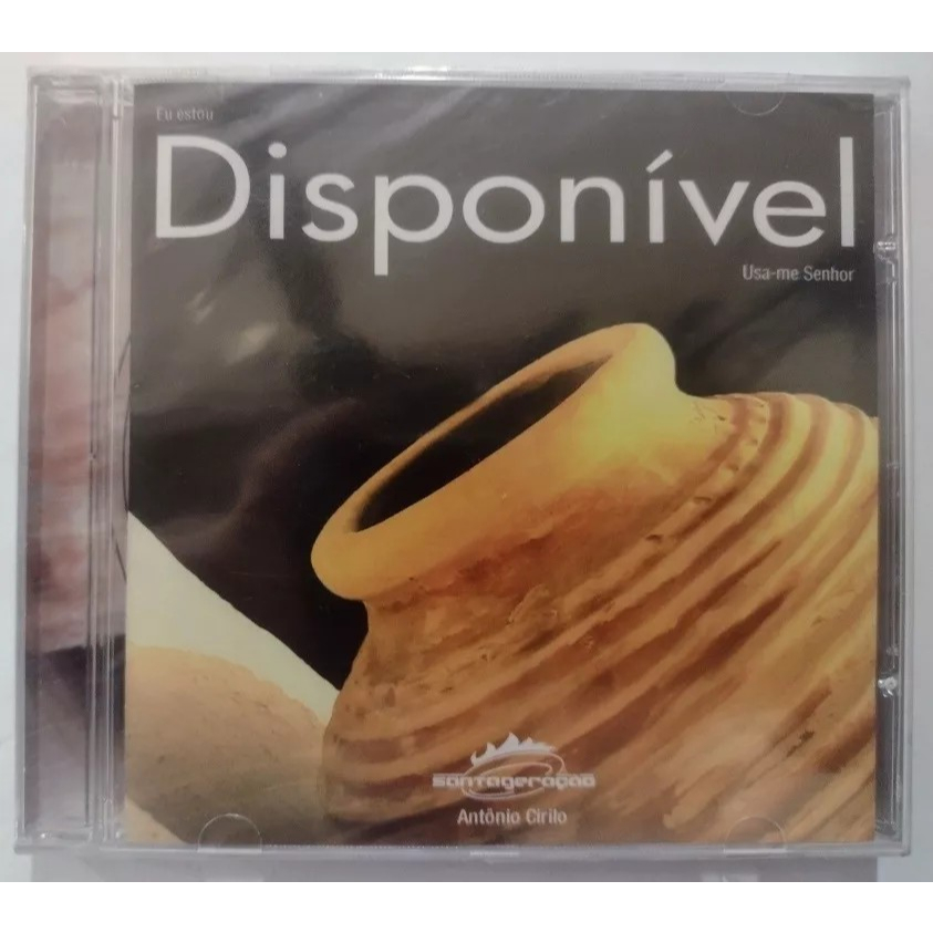 Cd Eu Estou Disponível - Usa- Me Senhor - Santa Geração