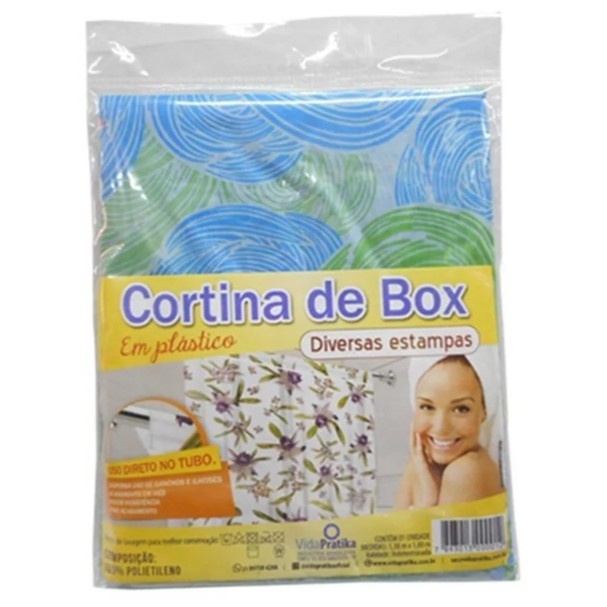 Cortina de Box em Plástico