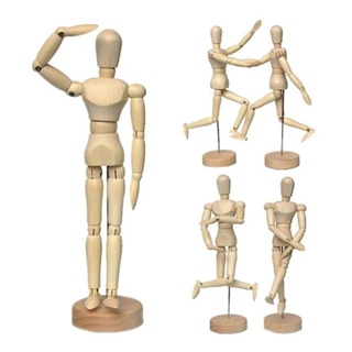 Boneco Articulado Madeira Modelo 20cm Motion Manequim Decorativo Decoração Desenho Peça Arte Ajuda em Oferta na Shopee