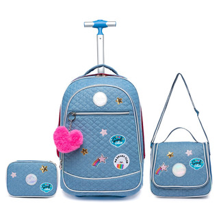 Kit Mochila Carrinho + Lancheira + Estojo Polo One Escolar Moda em Oferta na Shopee