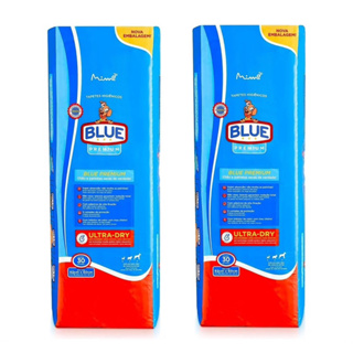 Tapete Higienico Blue Premium 82x60cm Kit Com 60un em Oferta na Shopee