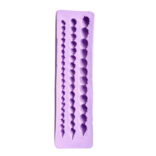 F1725 MOLDE DE SILICONE ACABAMENTO CONFEITARIA BISCUIT em Oferta na Shopee