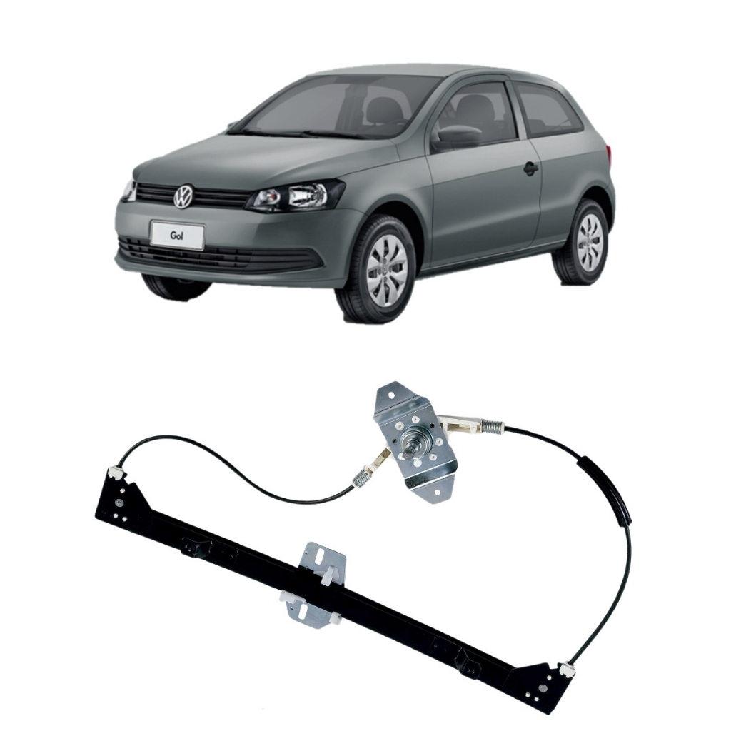 Engenho Vidro Gol G3 G4 2002 2003 2 Portas Direita Manual