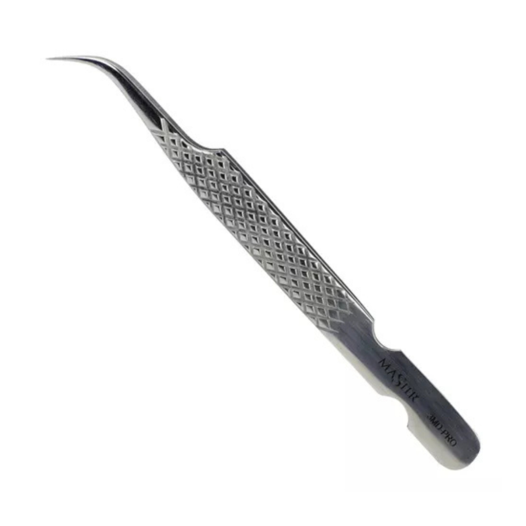 Pinça Master Diamantada Para Cílios 3md Pro Para Isolamento