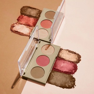 Trio Contorno Blush Iluminador Dia a Dia Mahav Unidade em Oferta na Shopee