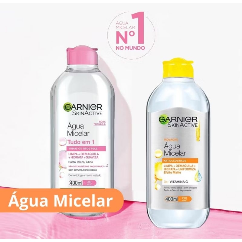 Água Micelar Garnier, SkinActive