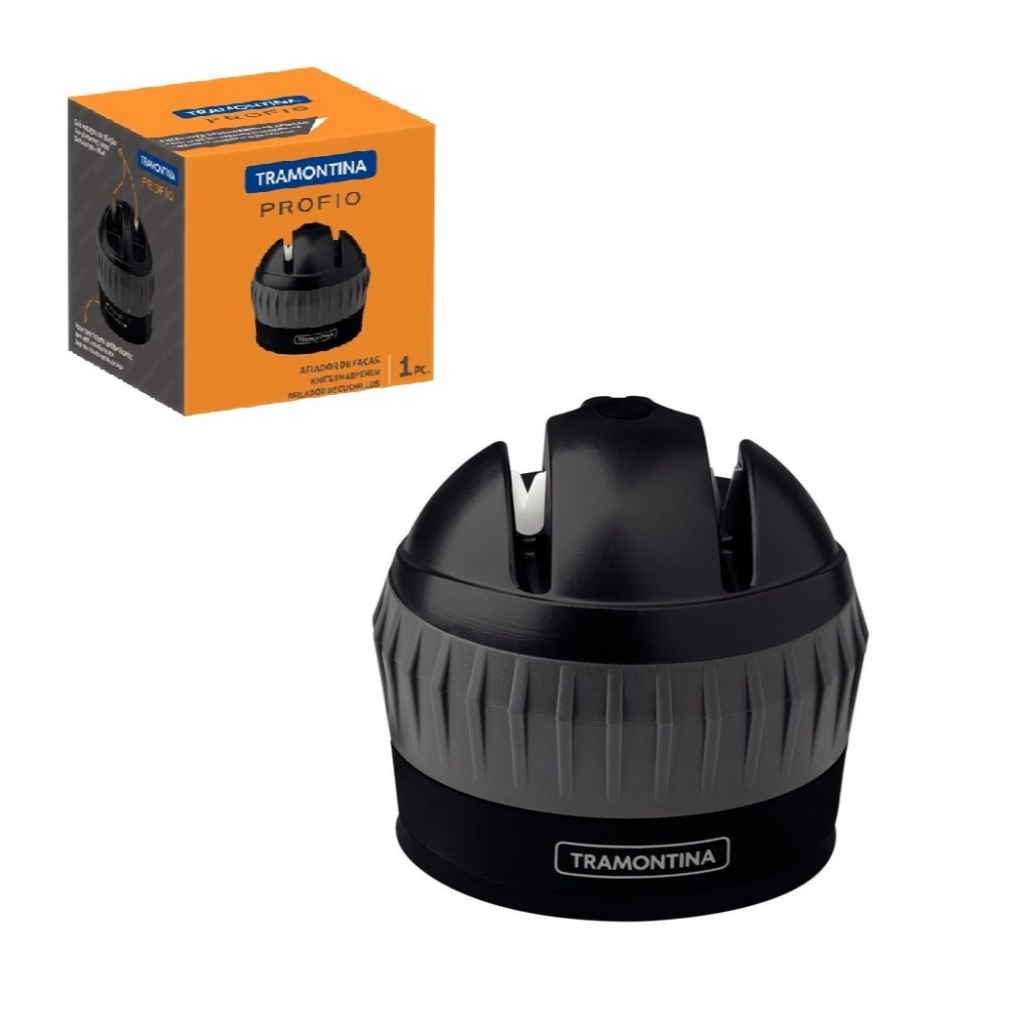 Afiador De Facas  Profio Tramontina Base Antideslizante em Oferta na Shopee