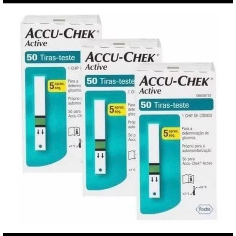 kit 3x50 Tiras Glicose ACCU-CHEK
