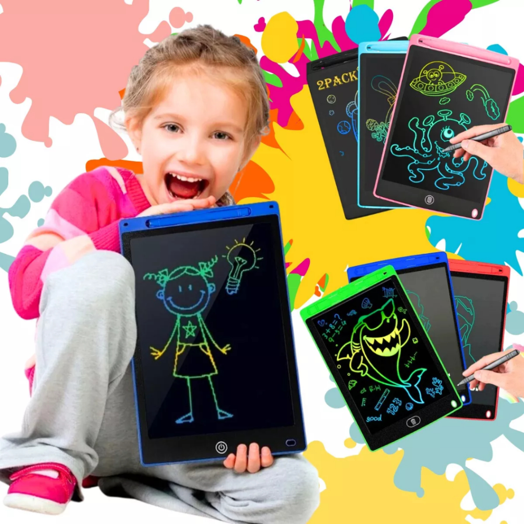 Lousa Mágica Infantil Digital Desenvolve A Criatividade! Leitura e Escrita!