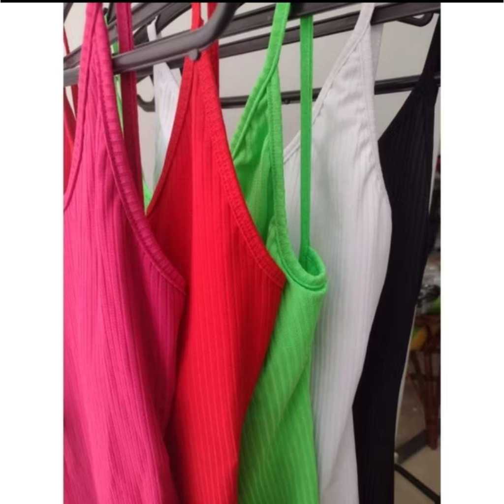 Detalhes do Vestido Longo de Alcinha Canelado Tubinho - Coleção 2025/2026 ✨ Elegância, Conforto e Estilo em uma única peça!