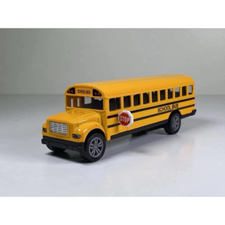 Miniatura Onibus Escolar Americano De Metal Abre A Porta em Oferta na Shopee