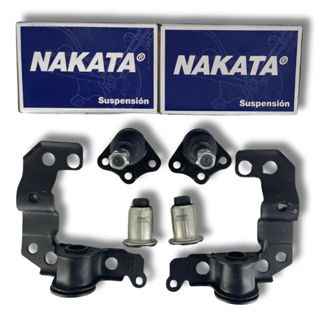 Kit 04 Buchas Bandeja de Suspensão + Pivôs - Fiat Palio Fire - Nakata em Oferta na Shopee
