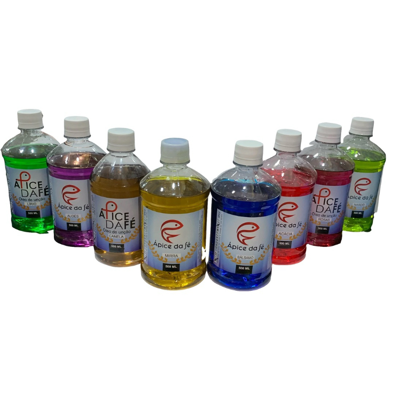 Óleo de unção 500ml- óleo propileno pronto para ungir.