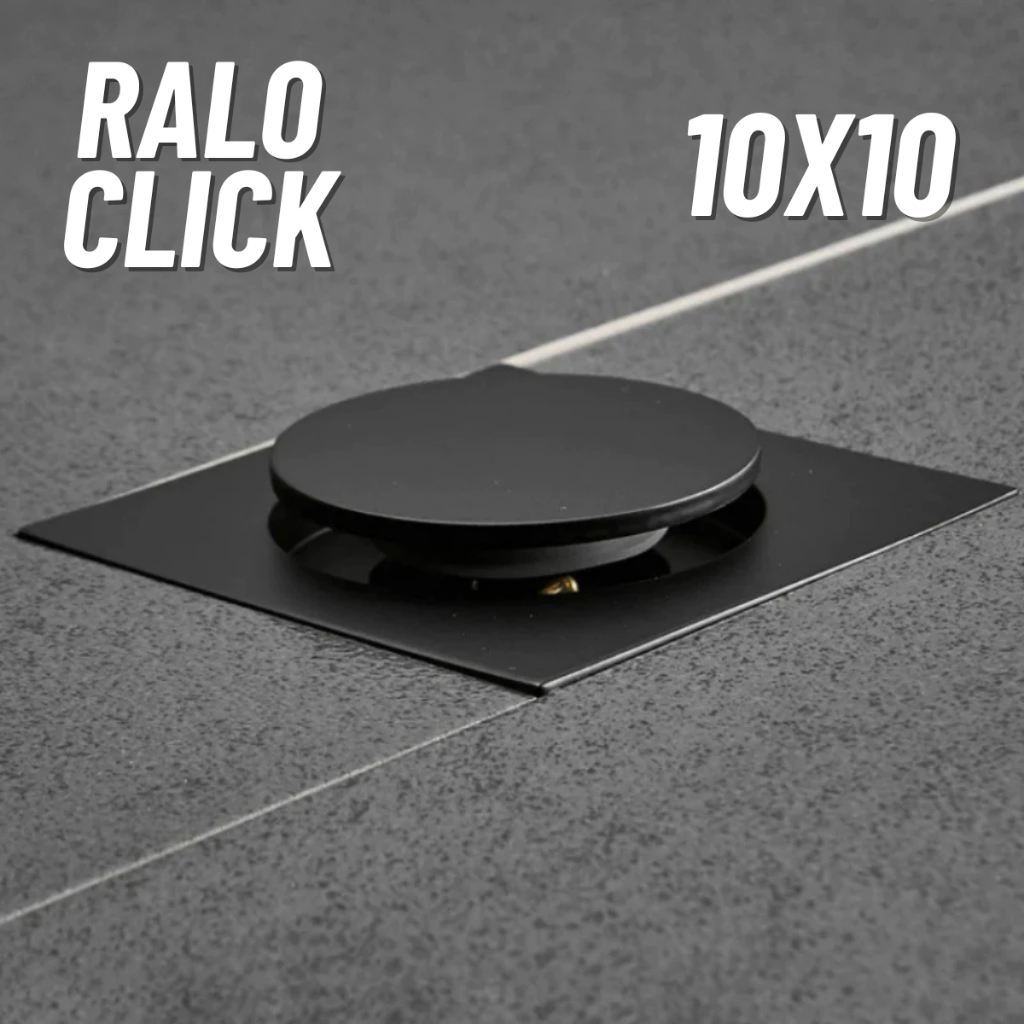 Ralo Click Up Inteligente Quadrado Banheiro Moderno 10x10 Cm Aço Inox em Oferta na Shopee