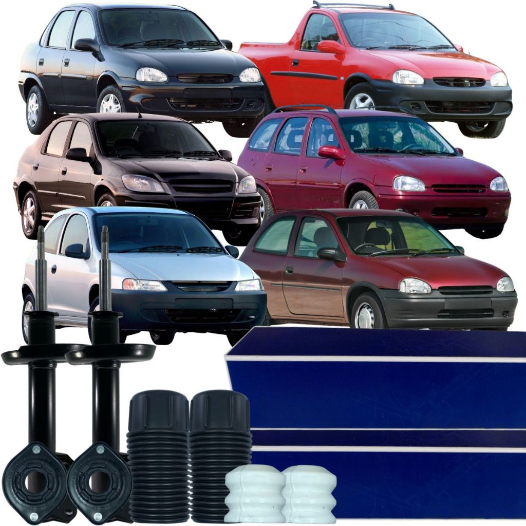 Kit Amortecedor Dianteiro Celta Corsa Classic Prisma Wind - Spare Parts and Accessories for Vehicles