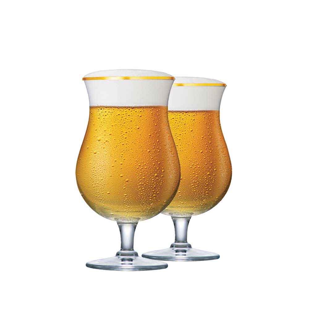 Jogo de Taças de Cristal Double Bock para Cerveja 645ml 2pcs - Ruvolo - Home & Living