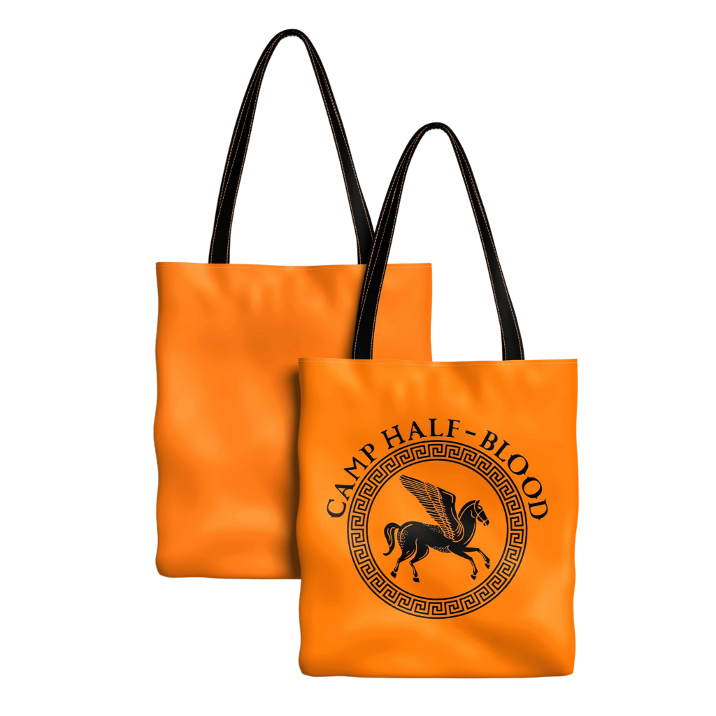 Ecobag Percy Jackson Livros Capa Acampamento Meio Sangue 30x40cm
