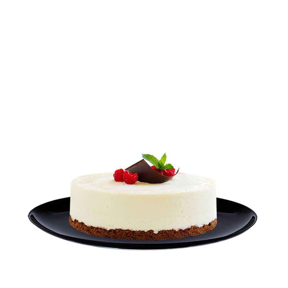 Prato de Vidro Opaline Black, Prato de Sobremesa Multiuso - Ruvolo em Oferta na Shopee