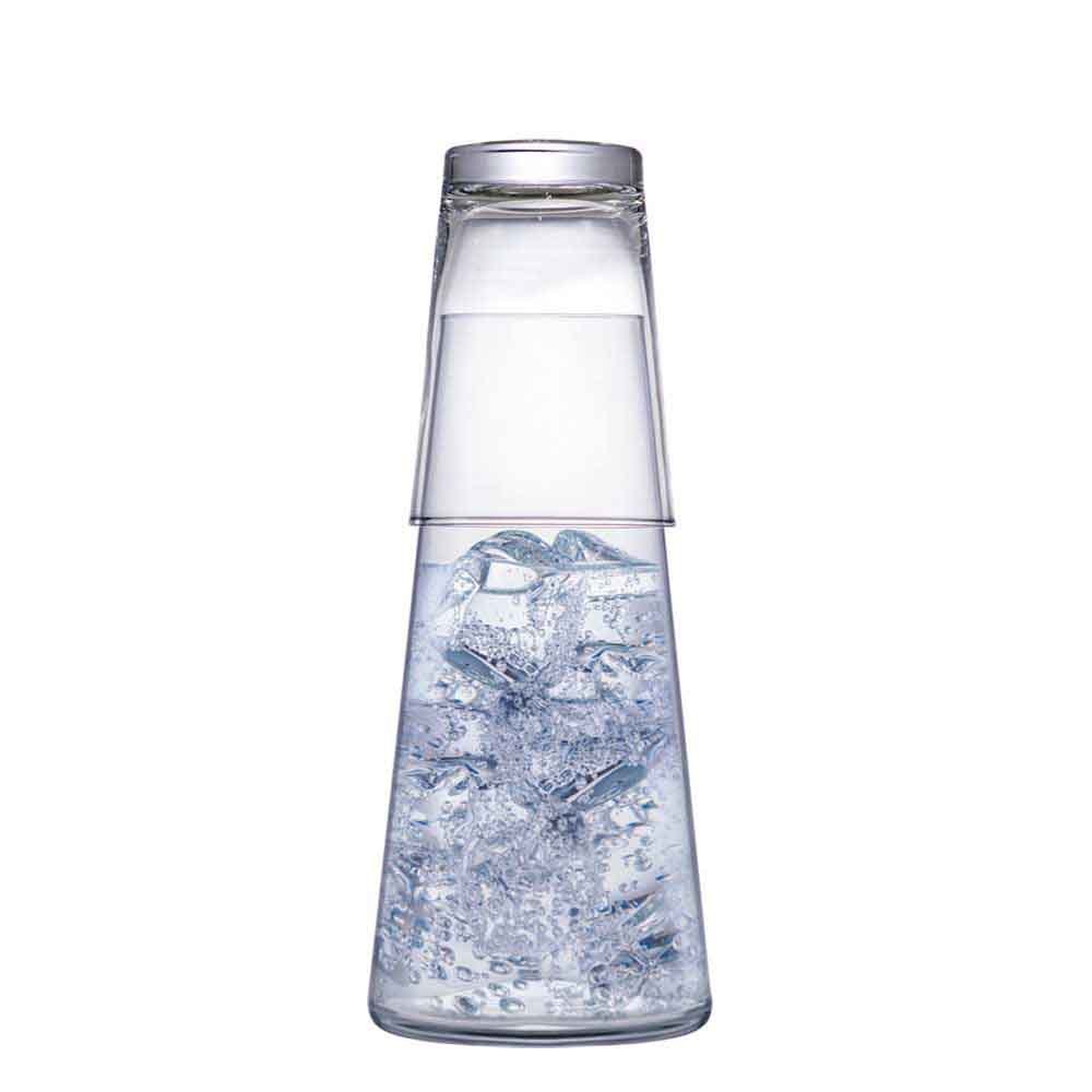Moringa de Vidro com Copo para Àgua 1050ml - Ruvolo - Home & Living