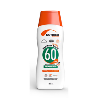 Protetor Solar  Ação Repelente 60fps em Creme 120ml Nutriex Profissional em Oferta na Shopee