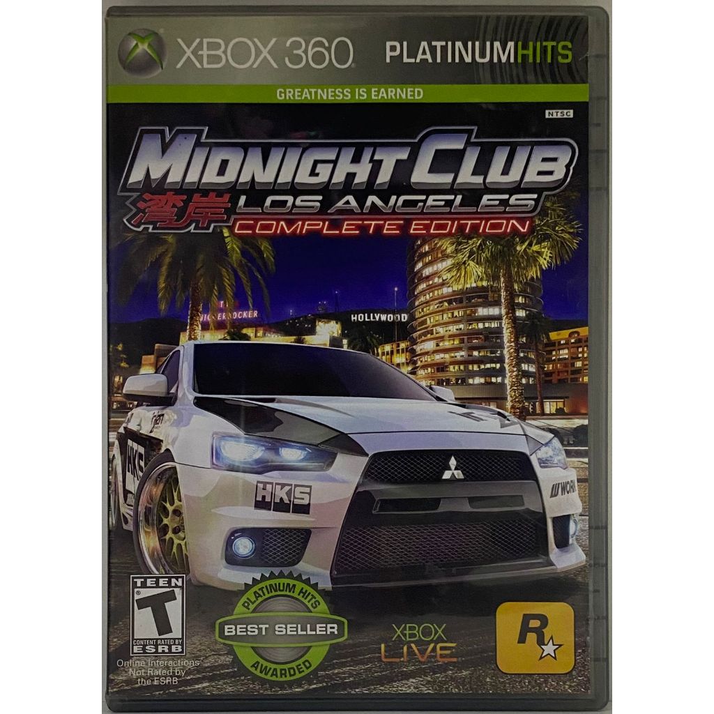 MidNightClub: Los Angeles (Complete Edition) - Xbox 360 - Original
