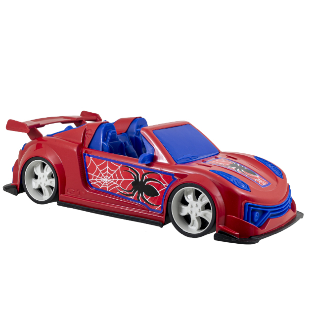Carro Brinquedo Aranha Porsche Conversivel Luxo Acabamento Premium Inmetro - QUEEN SHOP