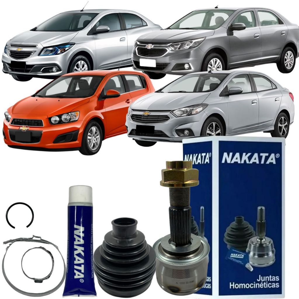 Ponteira Homocinética Nakata Gm Sonic 1.6 16v 2012 2014 em Oferta na Shopee