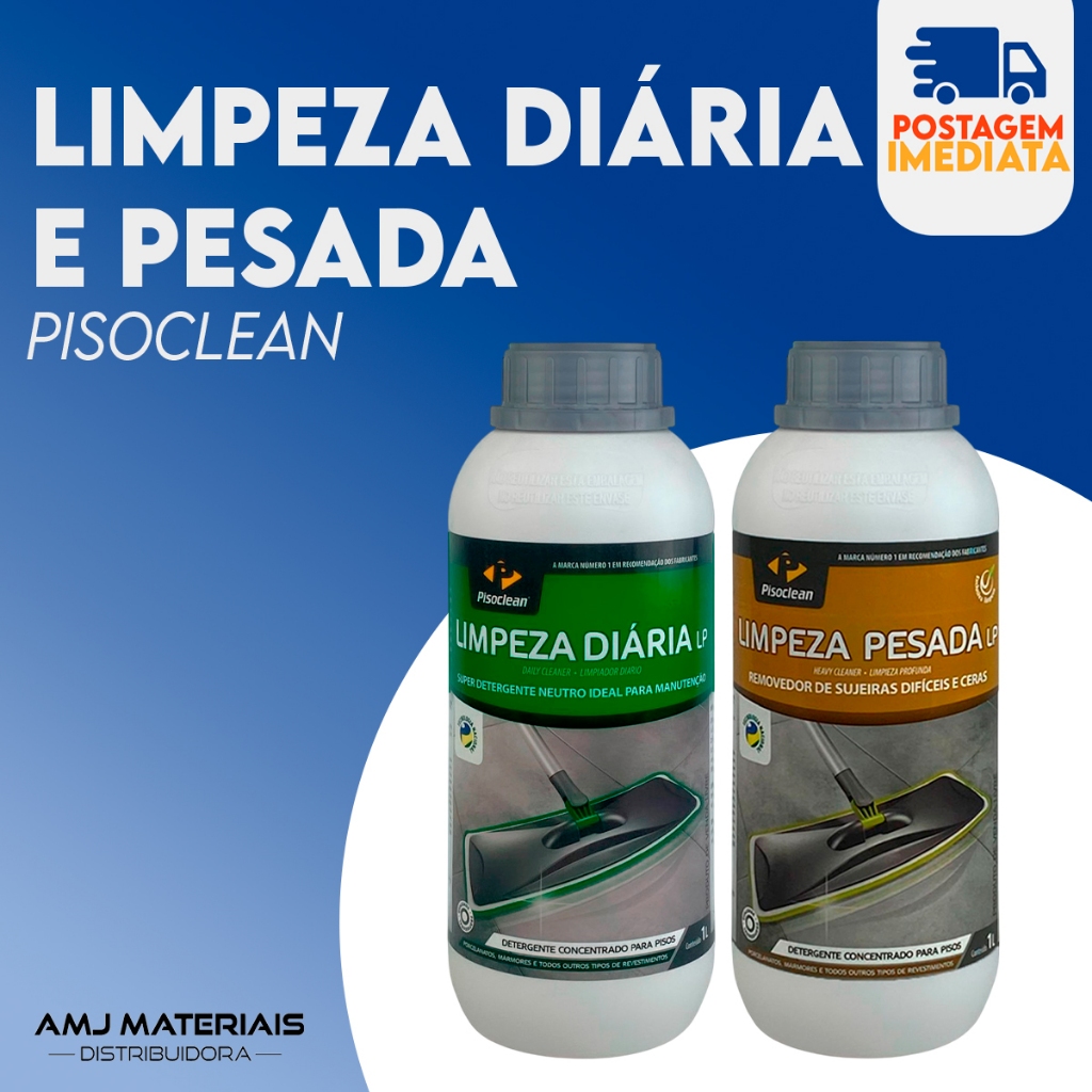 Limpeza Diaria Lp + Limpeza Pesada Lp em Oferta na Shopee