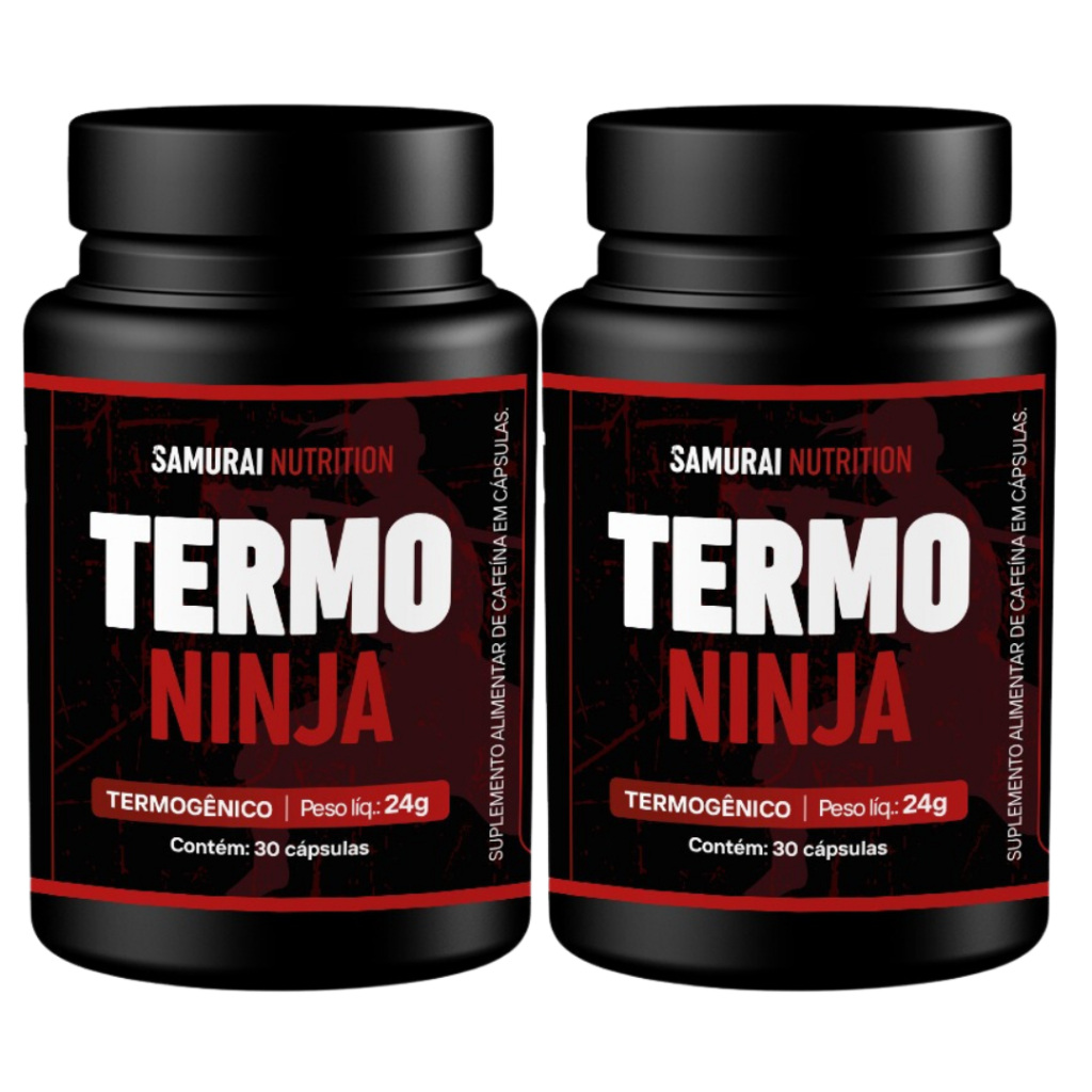 Kit 2x Termogênico Linha Ninja 30 Cápsulas - Samurai Nutrition em Oferta na Shopee