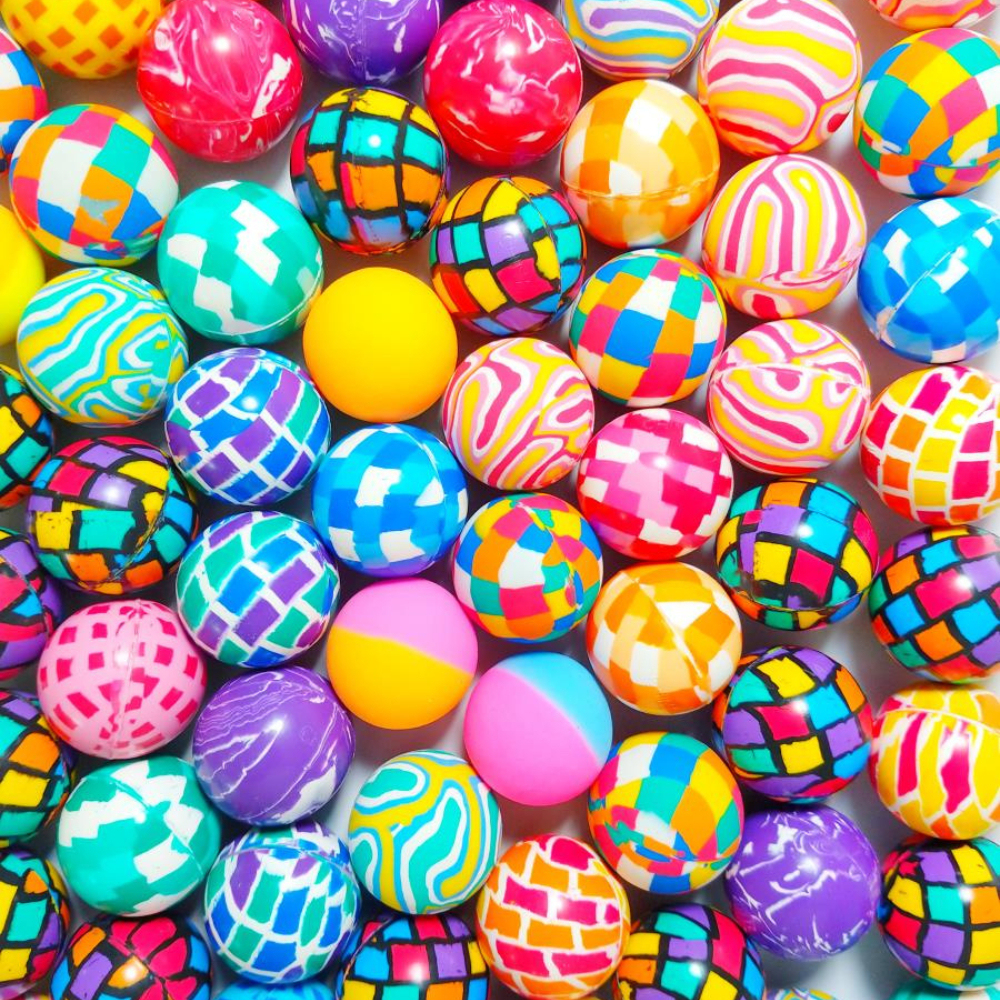 Kit de Bolinha Pula Pula Colorida Cores Sortidas Pacote Para Maquina Vending Machine em Oferta na Shopee