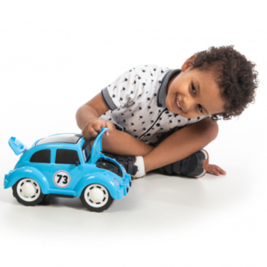 Fusca Brinquedo Realista Modelo Kobby Capo e Tampa de Motor Articulado QUEEN SHOP em Oferta na Shopee