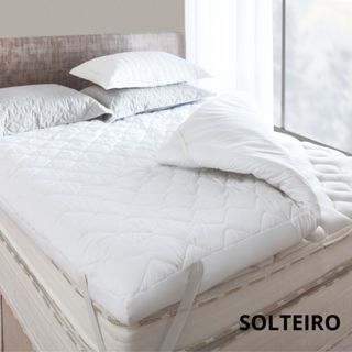 Pillow Top Toque de Pluma Solteiro 730g/m² 5cm espessura | AMP Magazine