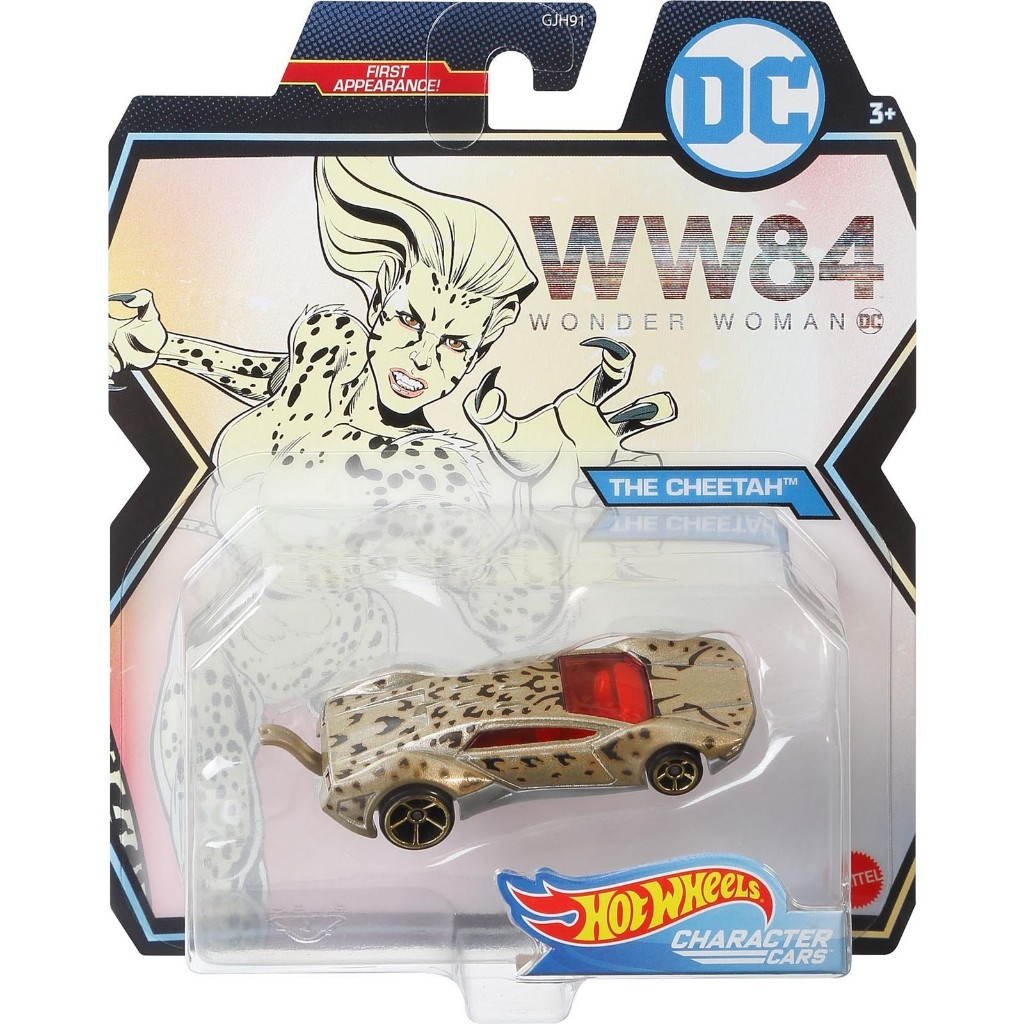Hot Wheels - The Cheetah - DC Comics - Character Cars - FYV64 - Mattel
