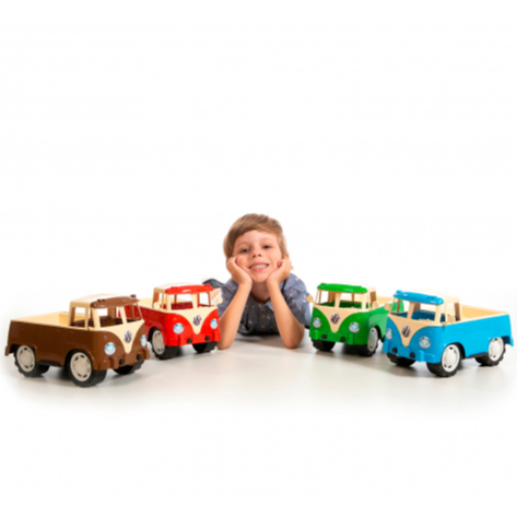 Kombica Picape - Com Detalhes do Modelo Real - Estilo Retro - 30cm - Inmetro QUEEN SHOP