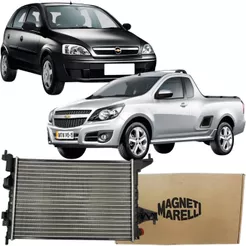 Radiador Magneti Marelli Gm Novo Corsa Montana 2002 À 2010