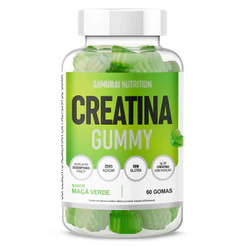 Creatina Gummy 60 Gomas Maça Verde - Samurai Nutrition