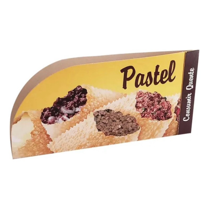 Embalagem Pastel Balcão Tradicional c/50