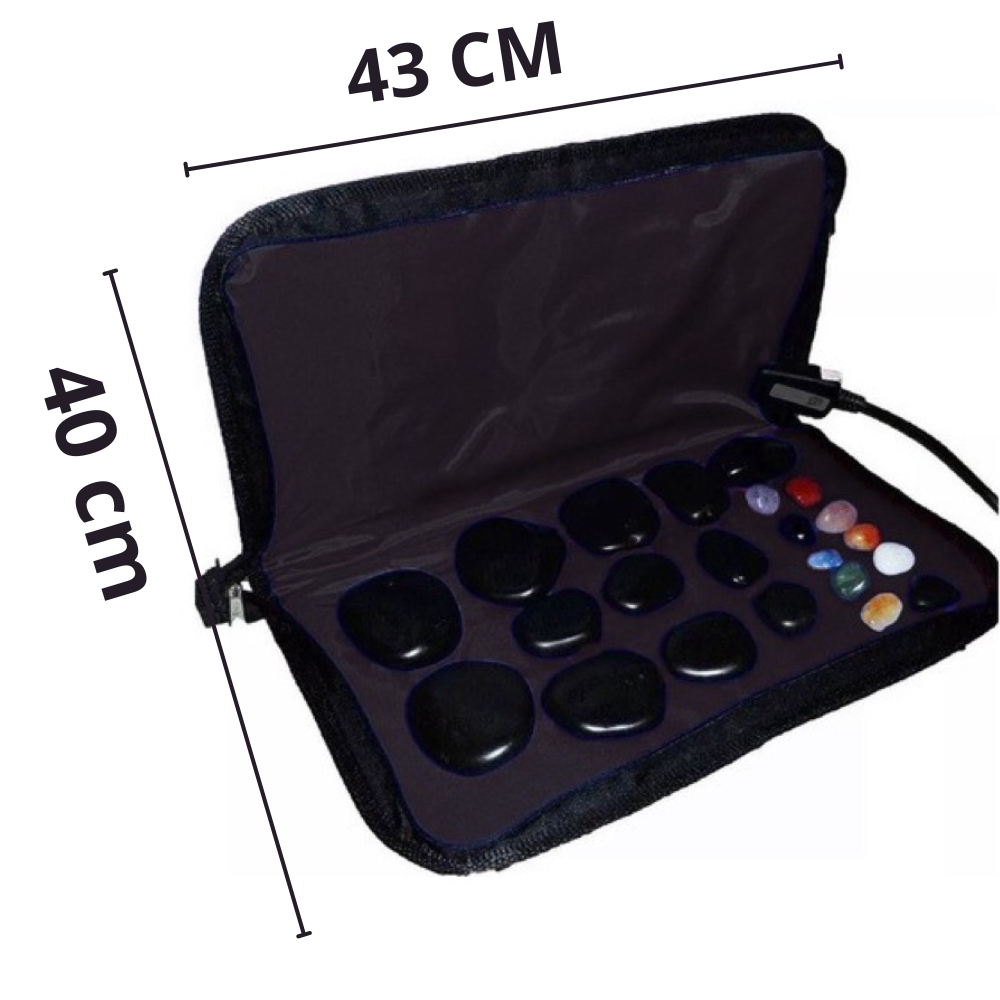 Bolsa Térmica para Pedras Quentes Vulcânica 110v ou 220v - APENAS A BOLSA