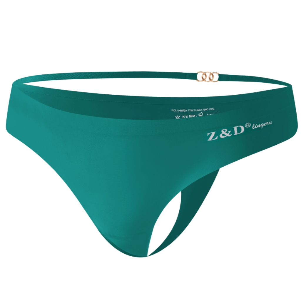Z&D Lingerie Kit 5 Peças Calcinha Sem Costura Corte Laser Lisa Fecho Traseiro Fio Dental 629 em Oferta na Shopee