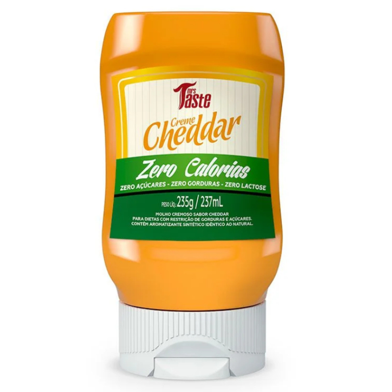 Creme Baixo Calorias - Mrs taste (cheddar, 4 queijos ou requeijão)