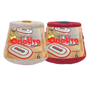 Kit 2 Unidades Barbante Criativa 1Kg N.º 6 Cores Predefinidas em Oferta na Shopee